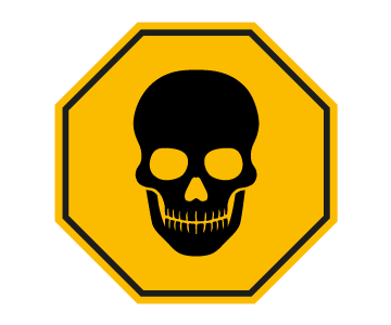 Hazardous symbol