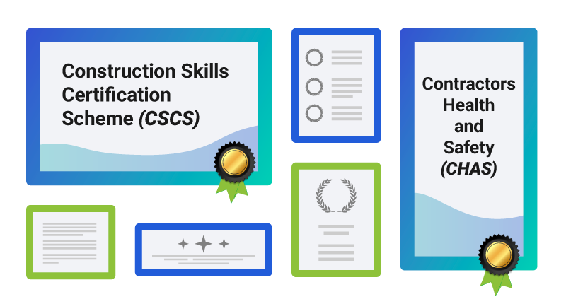 An image showing the certifications an office clearance company should have